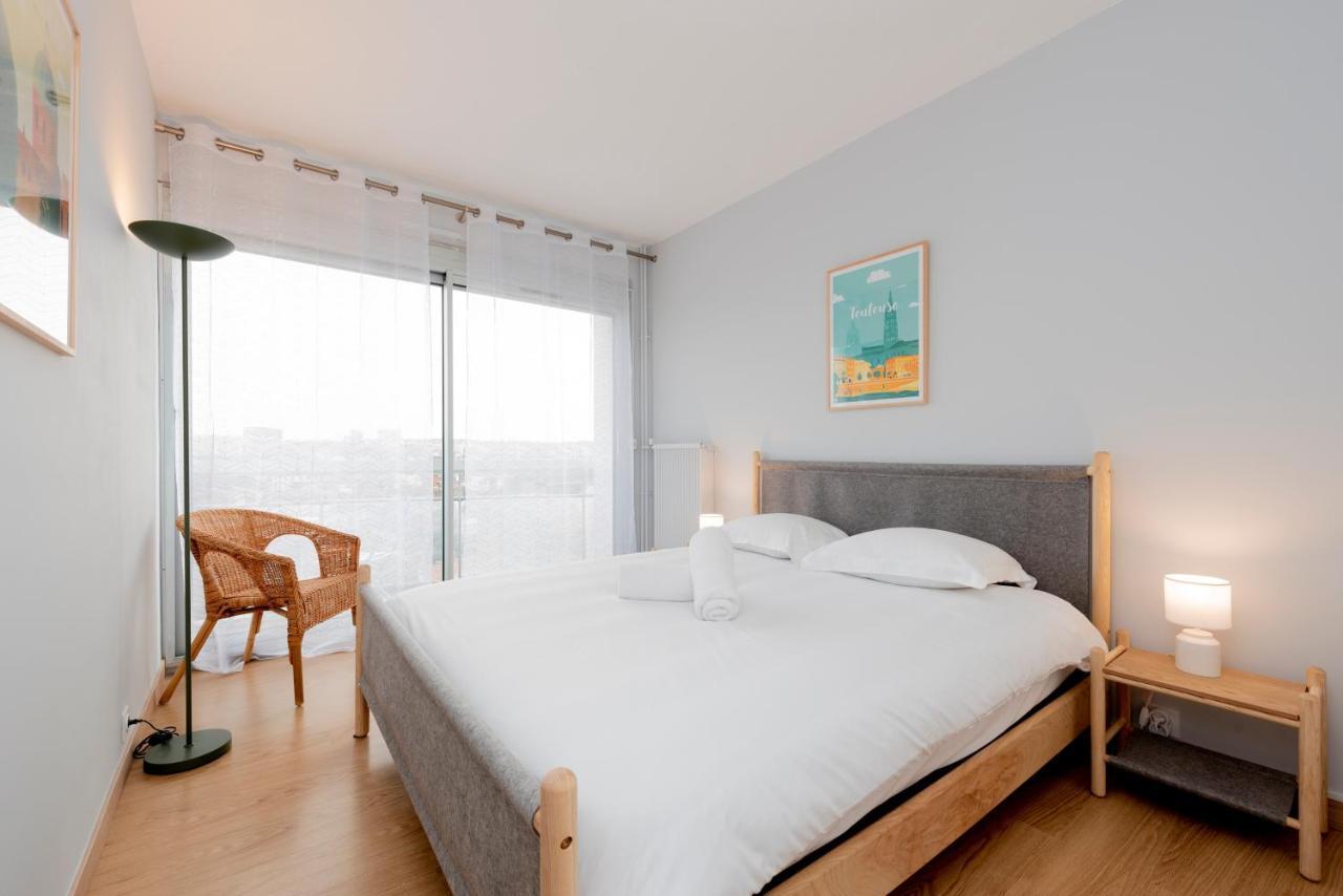 Le St Honore - 7Eme Etage Avec Vue Sur La Ville Toulouse Luaran gambar